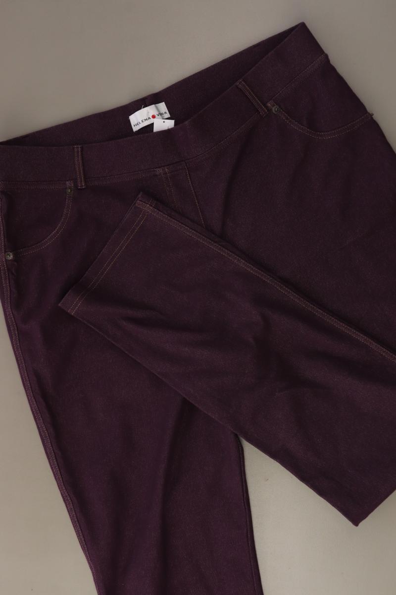 Helena Vera Stretchhose Gr. 48/50 lila aus Baumwolle
