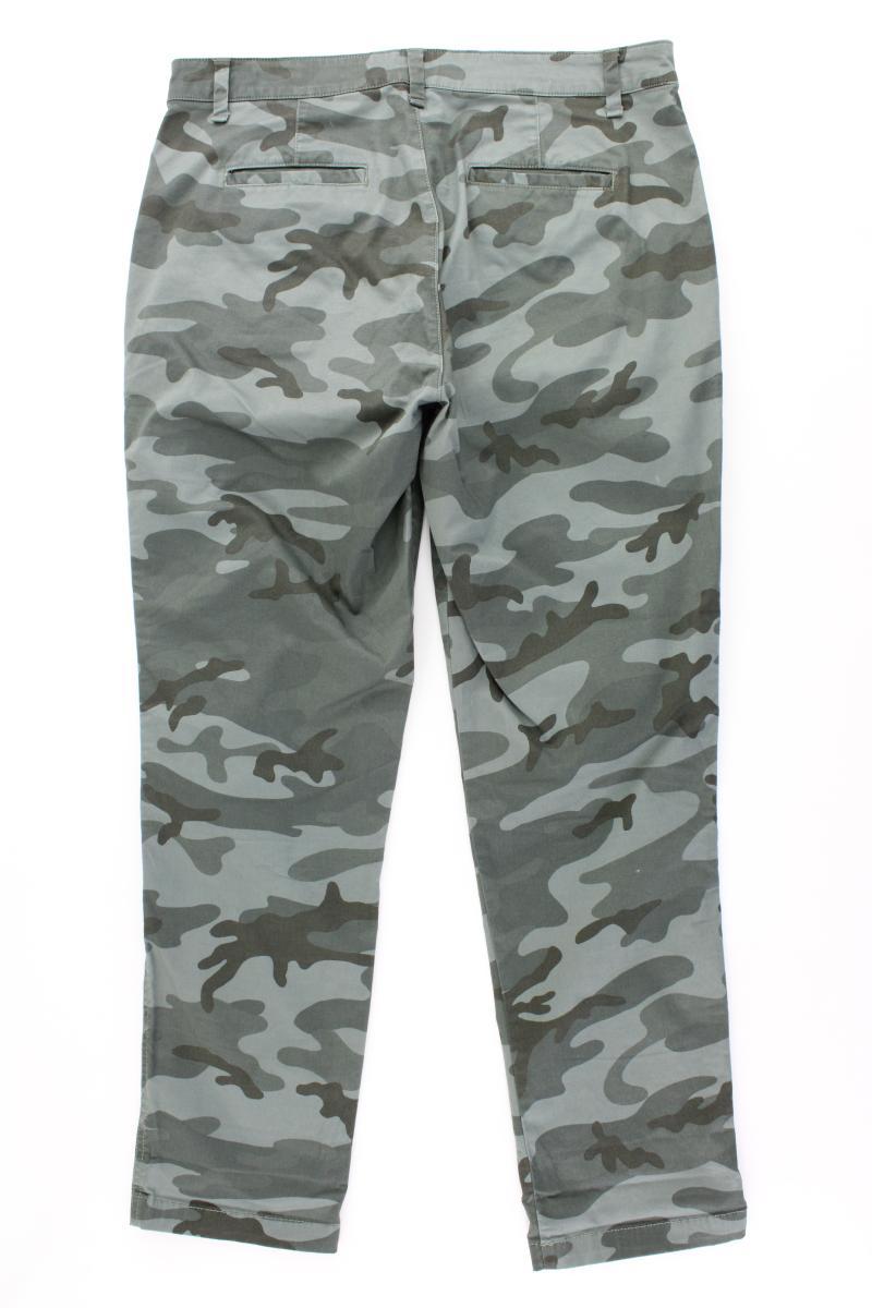 GAP Chinohose Gr. US 8 (M) camouflage olivgrün aus Baumwolle