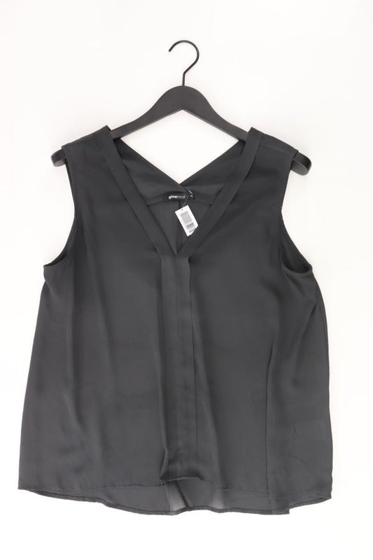 ginatricot Ärmellose Bluse Gr. 42 grau aus Polyester