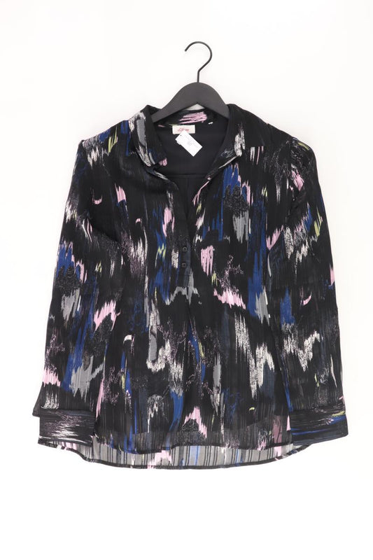 s.Oliver Langarmbluse Gr. XL schwarz