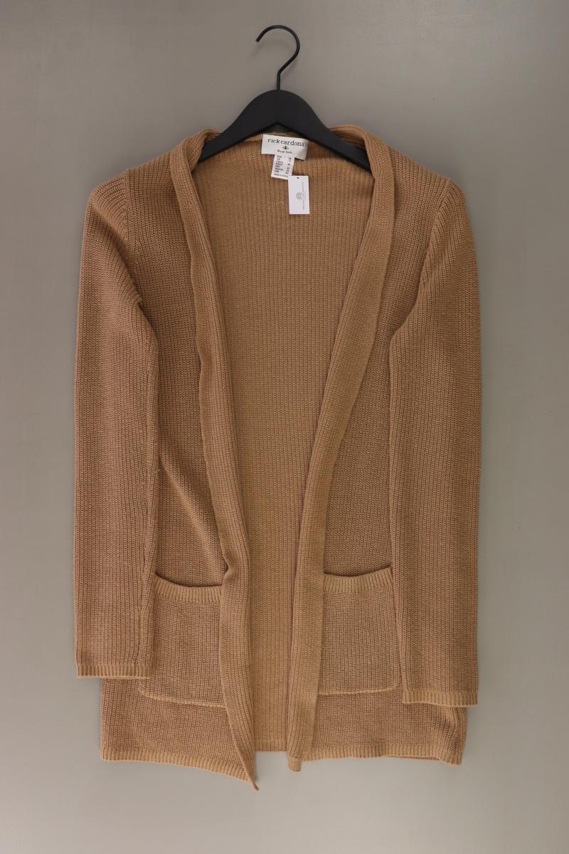 rick cardona Strickjacke Gr. 34 Langarm braun