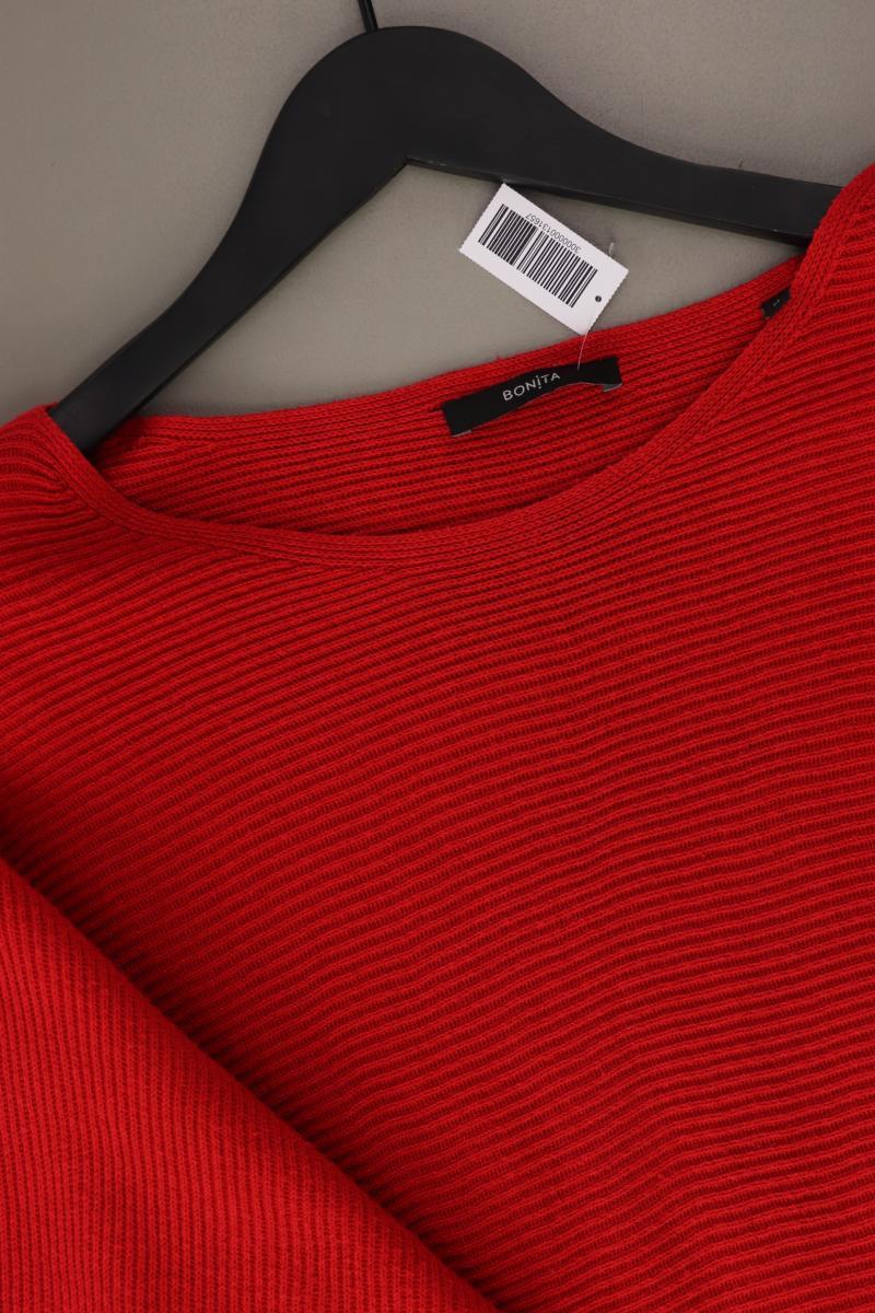 Bonita Feinstrickpullover Gr. M rot