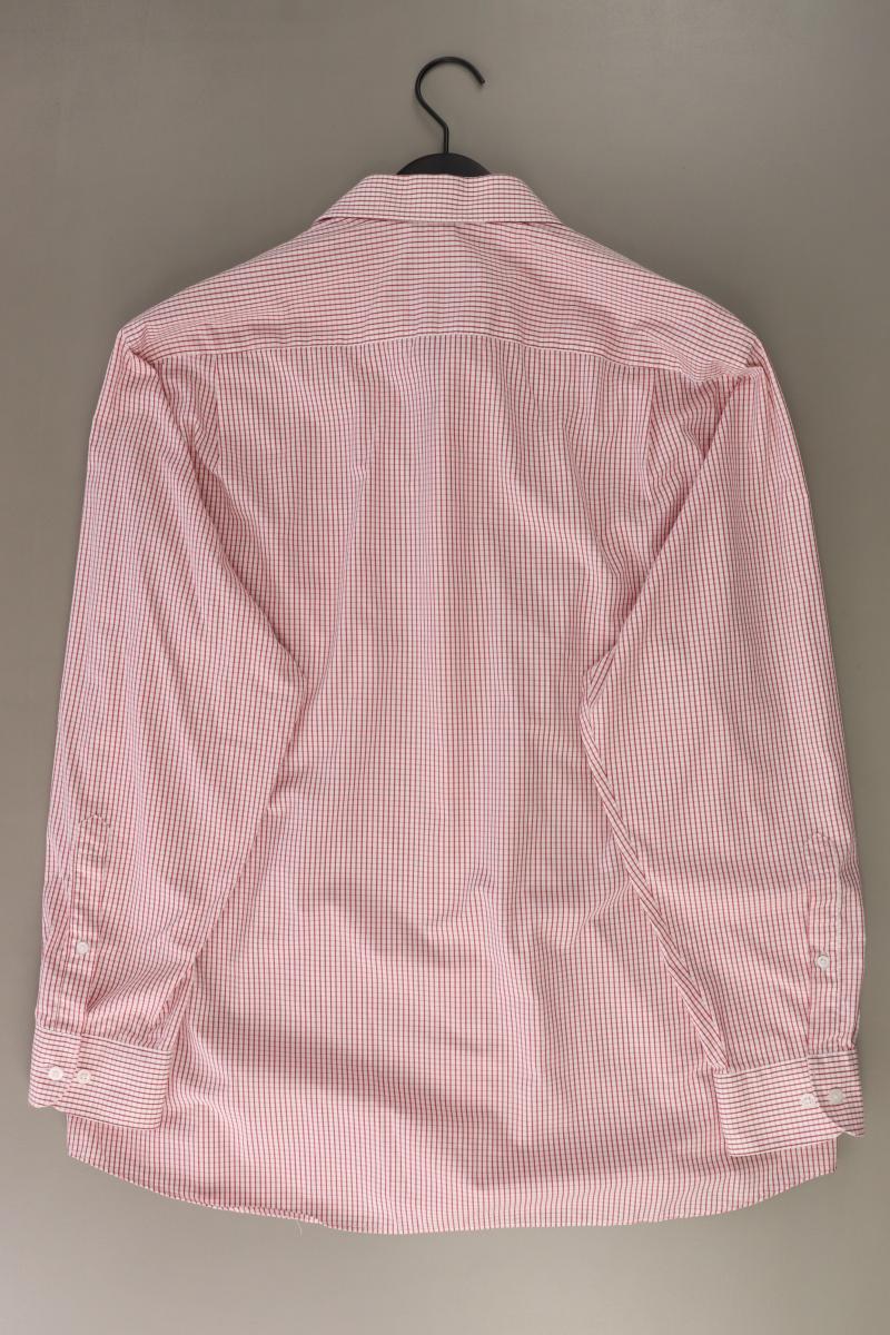 Walbusch Langarmhemd für Herren Gr. Hemdgröße 43 rot aus Baumwolle