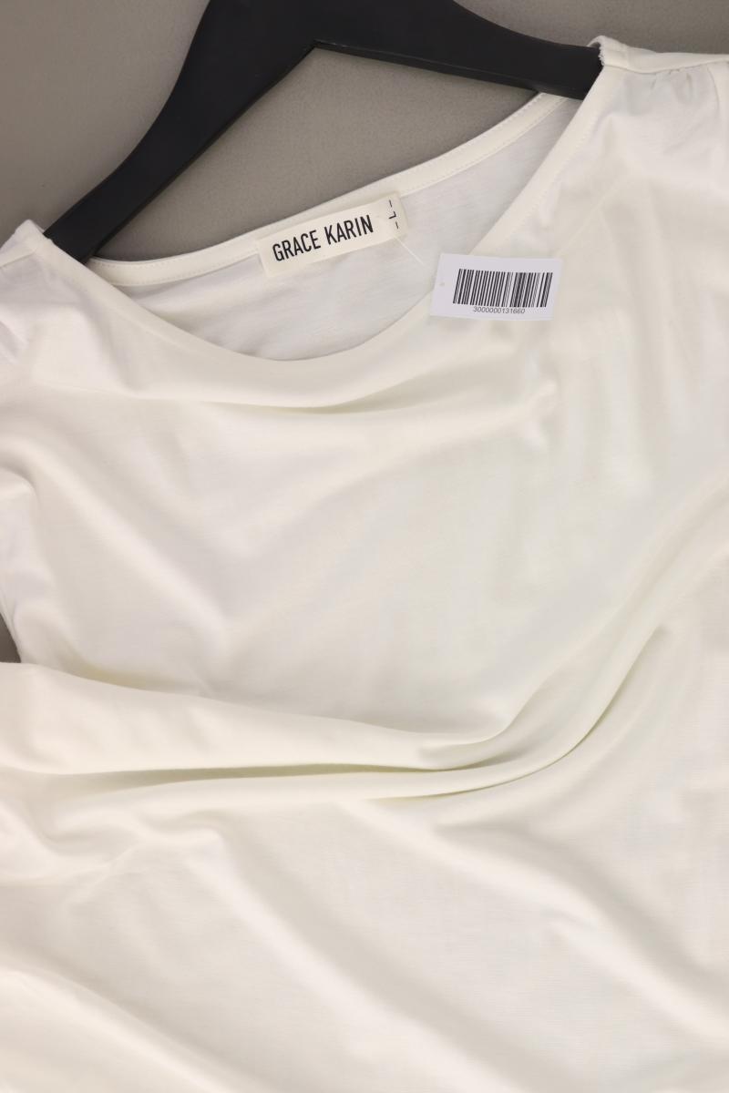 Grace Karin Trägertop Gr. M weiß aus Viskose