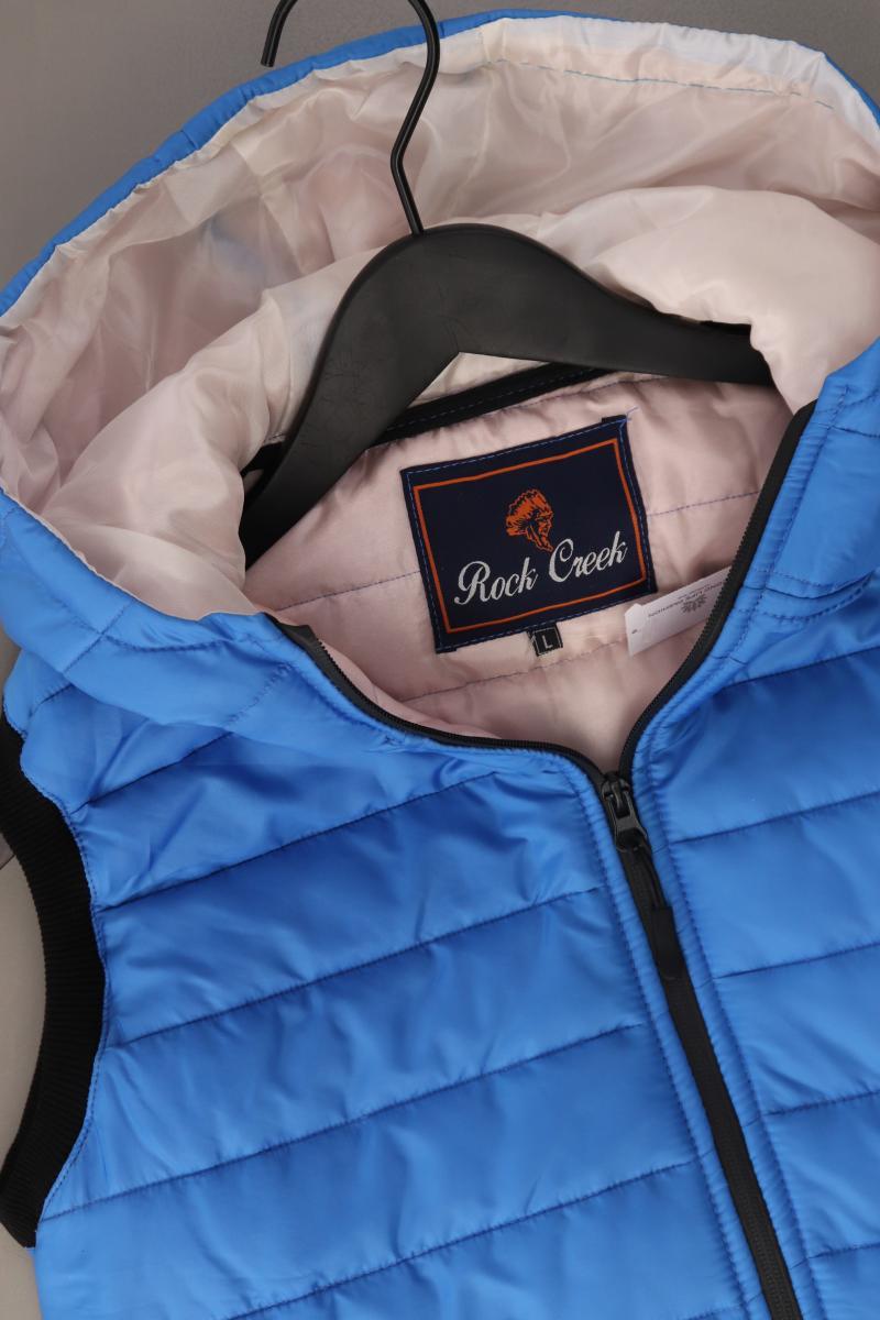 Rock Creek Steppweste Gr. L blau aus Polyester