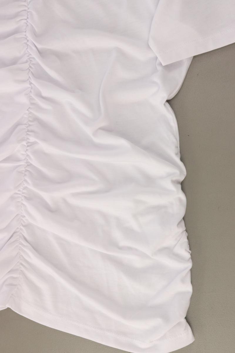 More&More T-Shirt Gr. 38 Kurzarm weiß aus Polyester