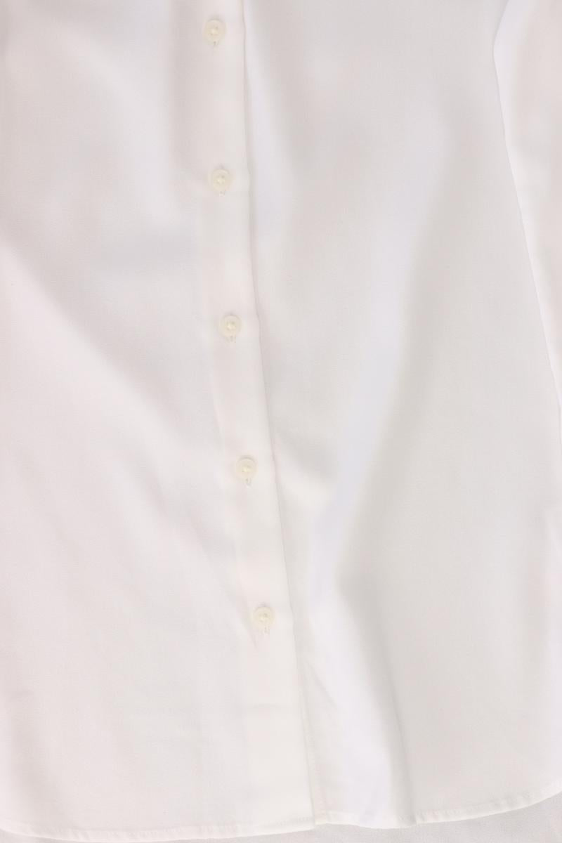 Uniqlo Langarmbluse Gr. S weiß aus Viskose