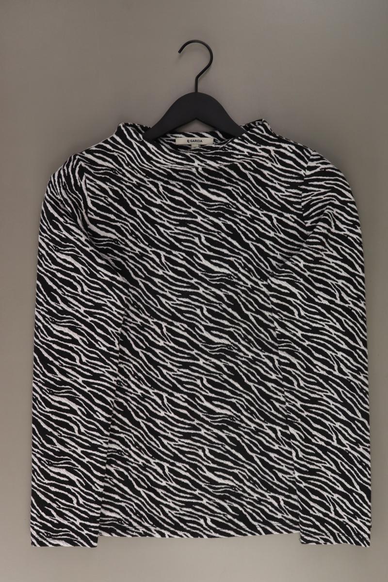 Garcia Jeans Langarmpullover Gr. M schwarz aus Polyester