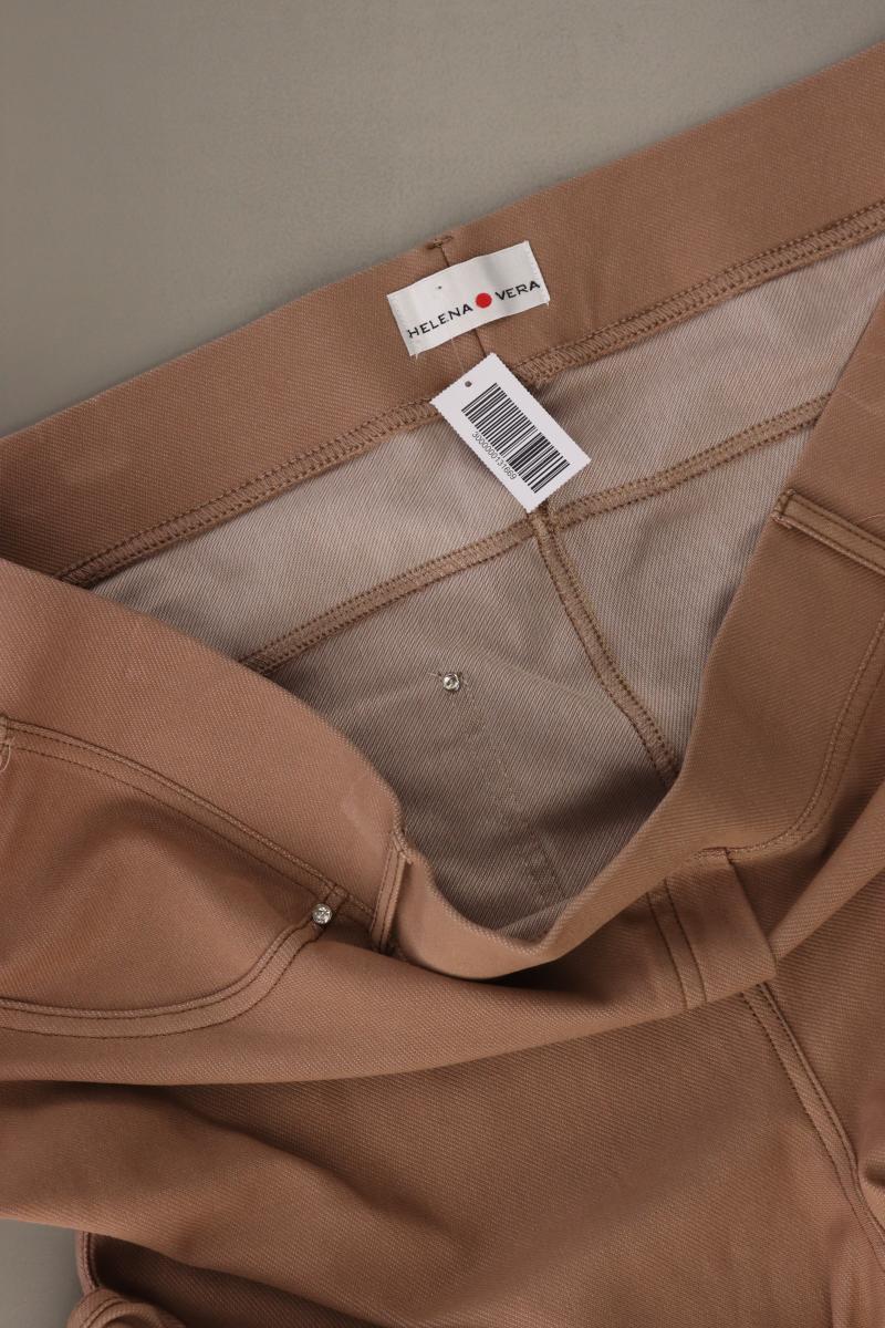 Helena Vera Stretchhose Gr. 52/54 braun aus Baumwolle