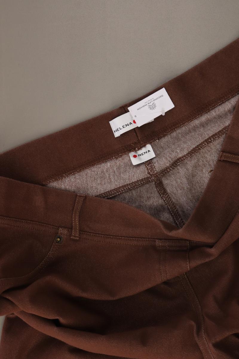 Helena Vera Stretchhose Gr. 48/50 braun aus Baumwolle