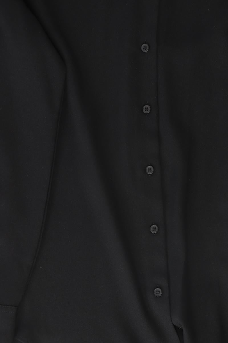 Uniqlo Langarmbluse Gr. S schwarz aus Viskose