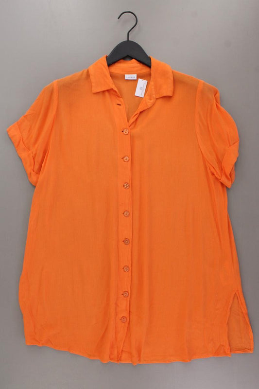 Lascana Longbluse Gr. 38 Kurzarm orange aus Viskose