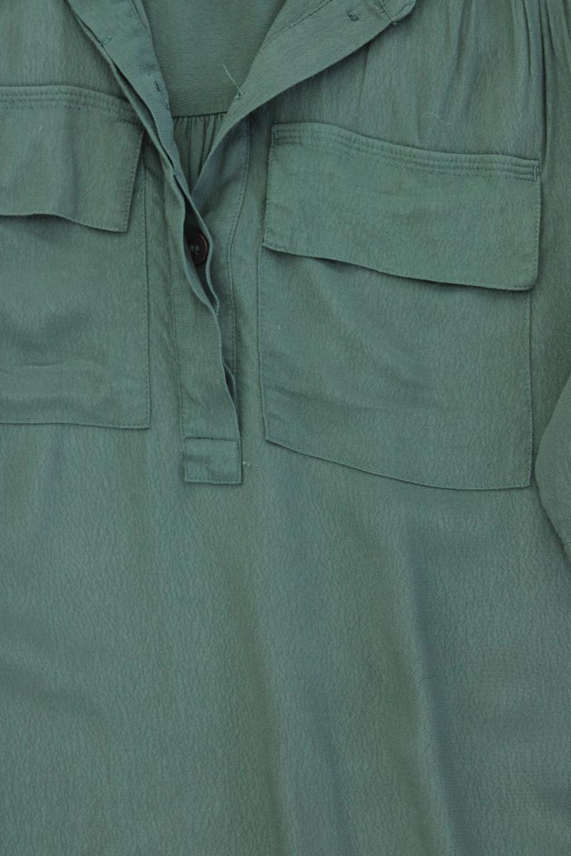 Esprit Kurzarmbluse Gr. L grün aus Viskose