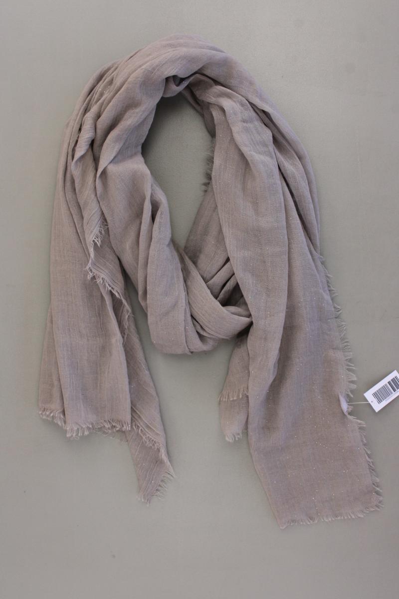 Tuch mit Glitzer grau