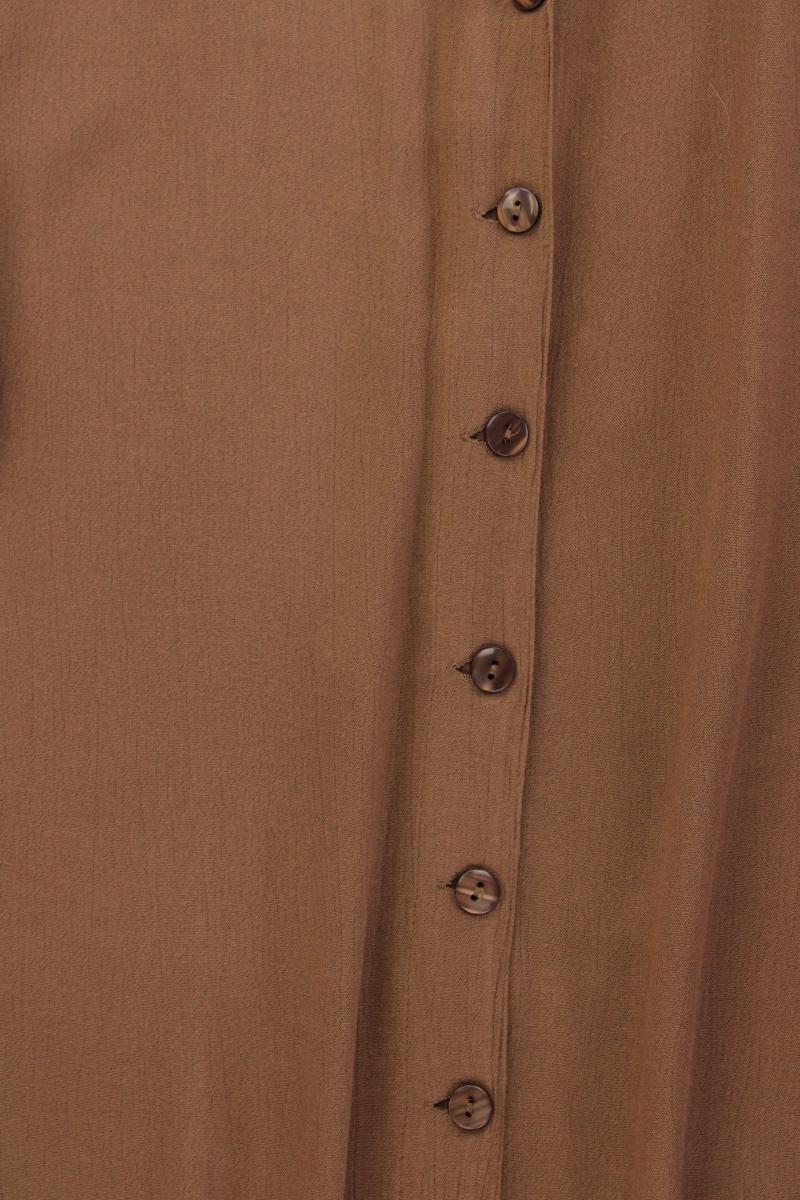 Lascana Kurzarmbluse Gr. 38 braun aus Viskose