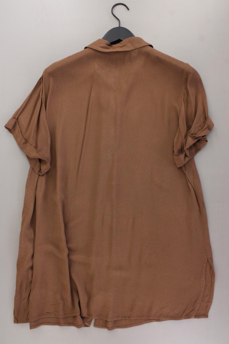 Lascana Kurzarmbluse Gr. 38 braun aus Viskose