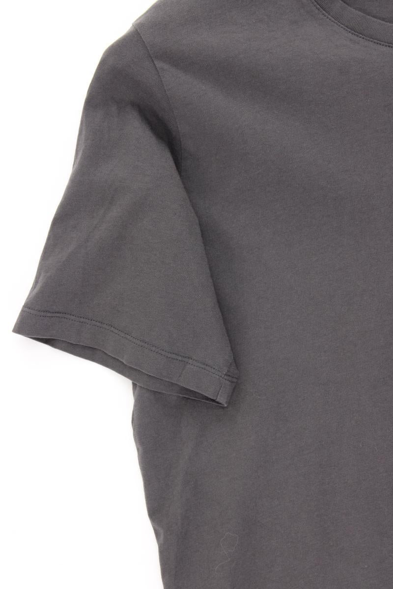 Jack & Jones T-Shirt für Herren Gr. S Kurzarm grau aus Baumwolle