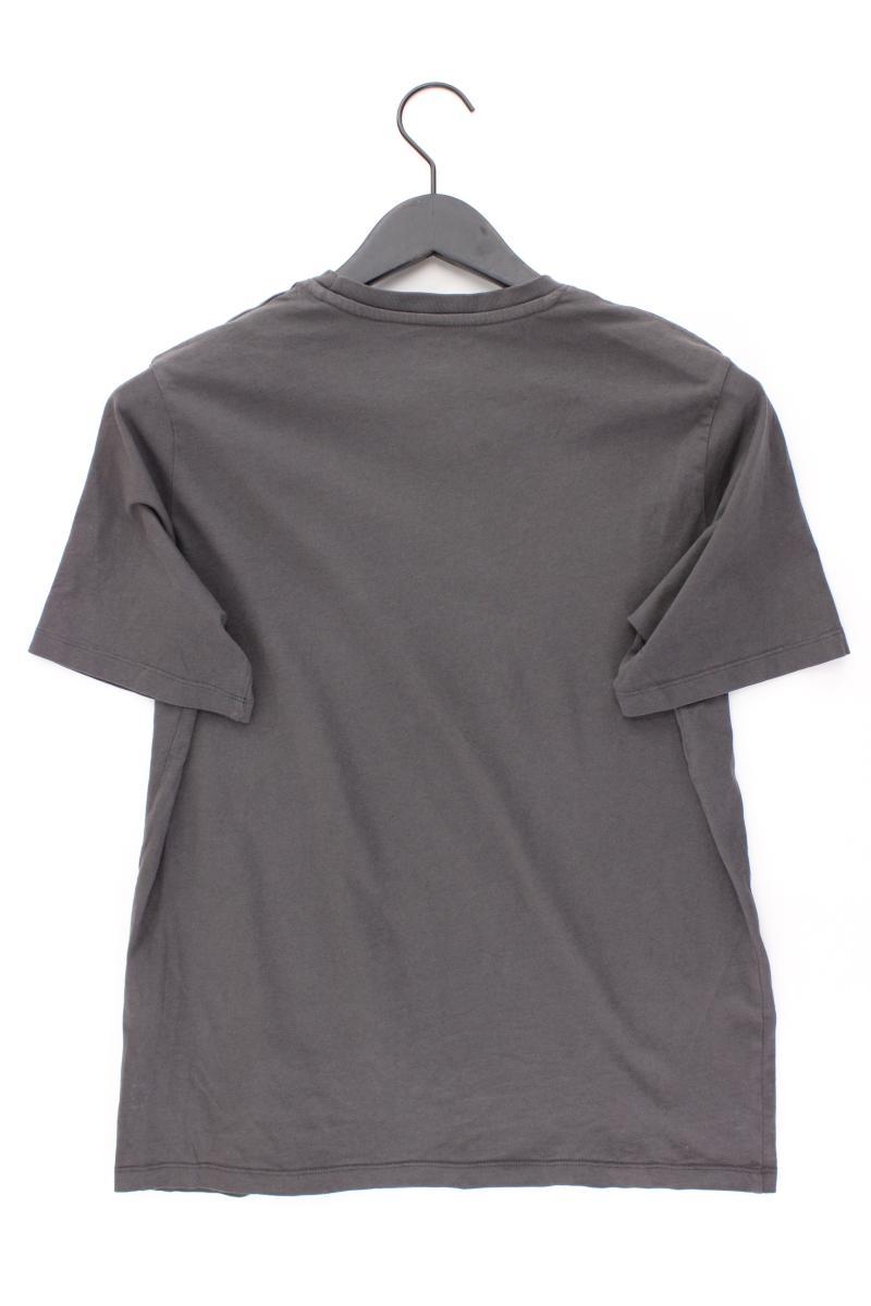 Jack & Jones T-Shirt für Herren Gr. S Kurzarm grau aus Baumwolle