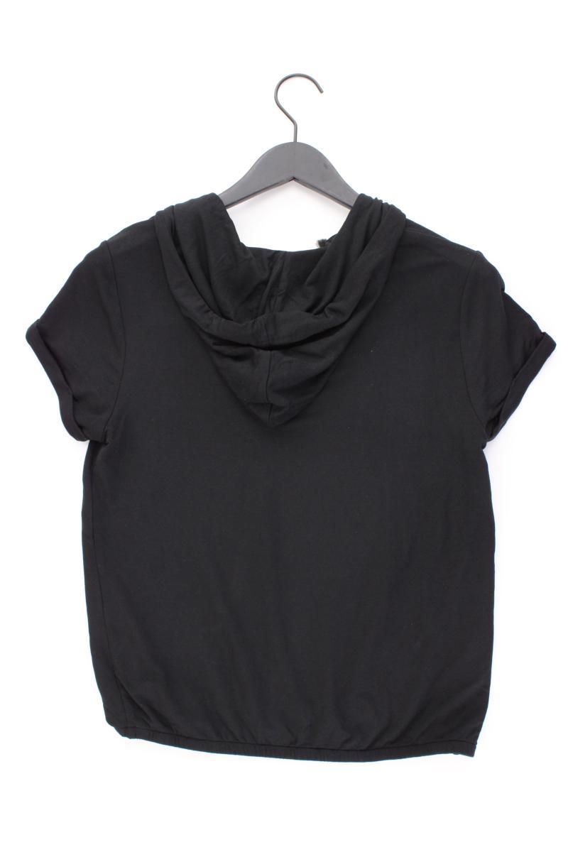 Bonita Kapuzenshirt Gr. S Kurzarm schwarz aus Modal