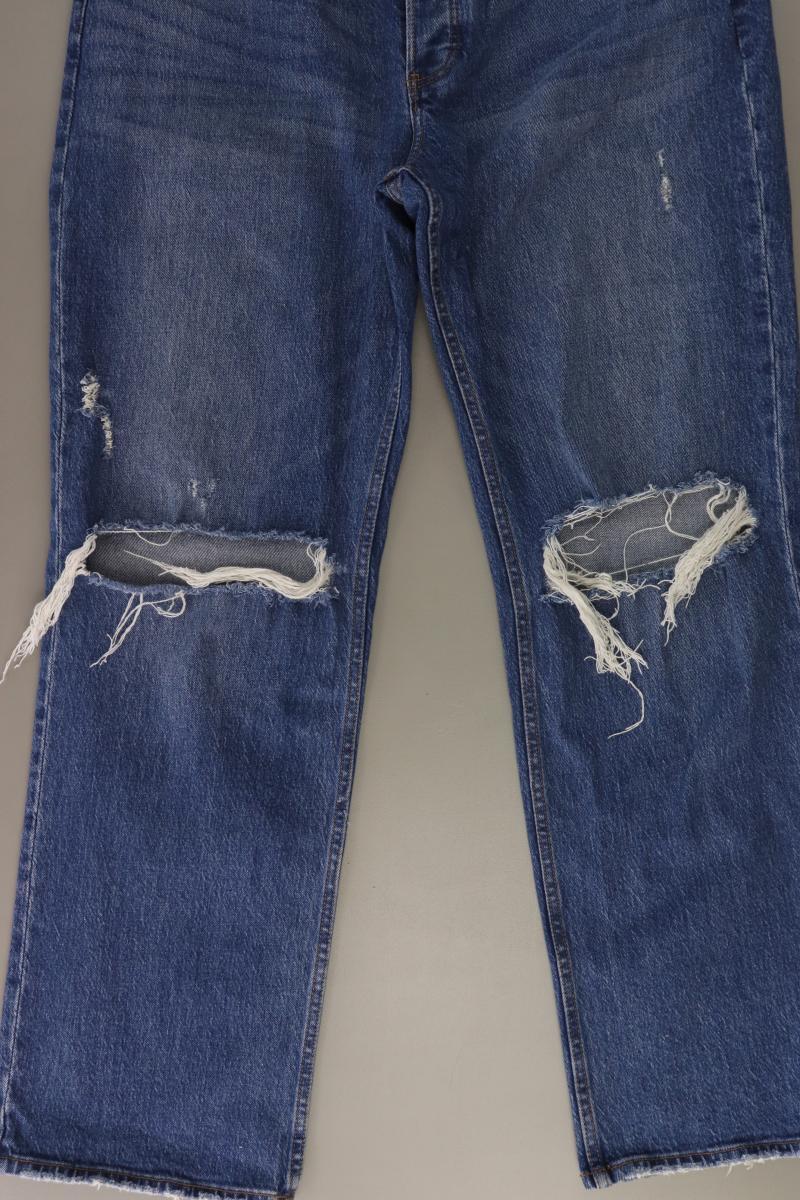 Abercrombie & Fitch The 90's Baggy Low Rise Jeans Gr. W31 blau aus Baumwolle