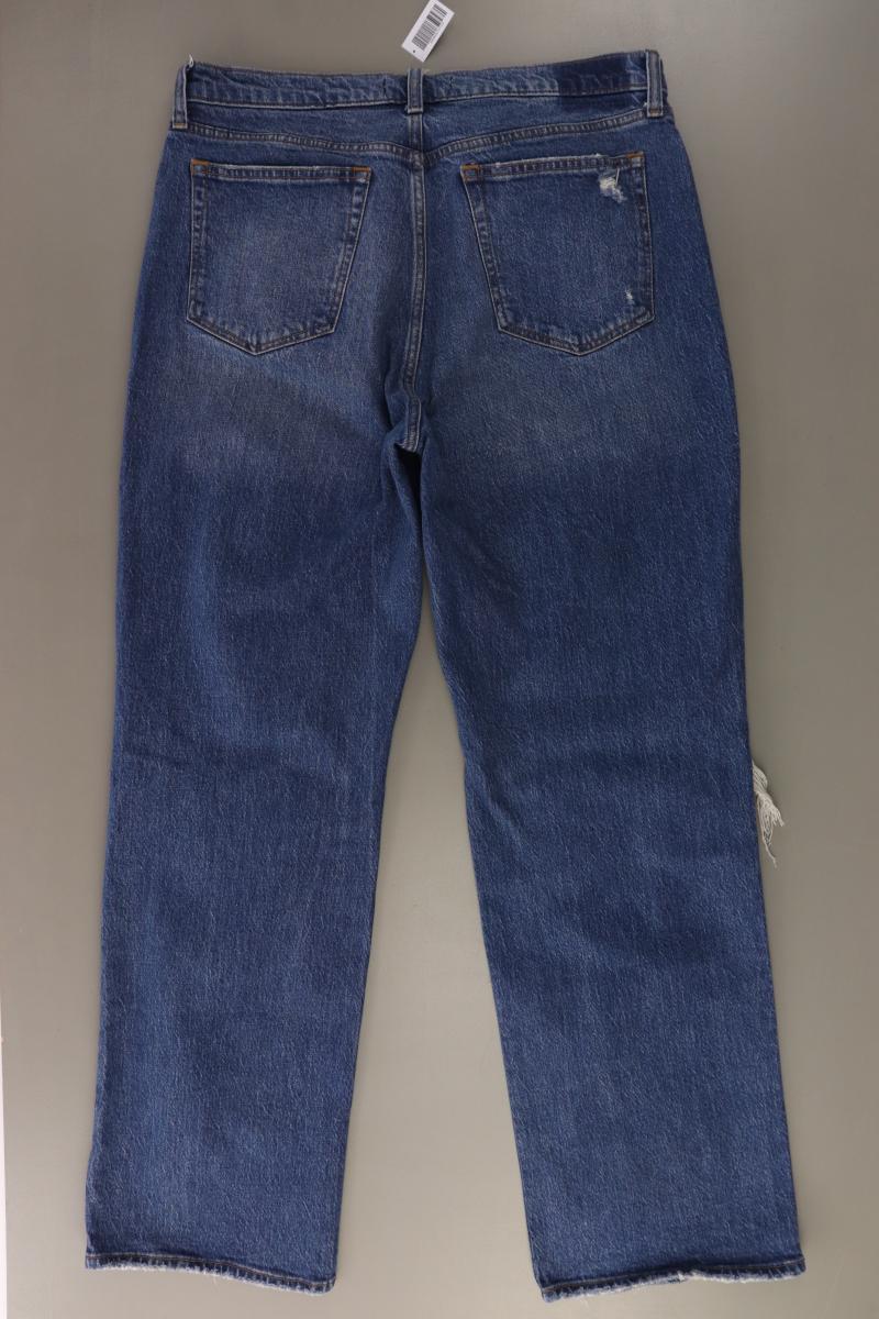 Abercrombie & Fitch The 90's Baggy Low Rise Jeans Gr. W31 blau aus Baumwolle