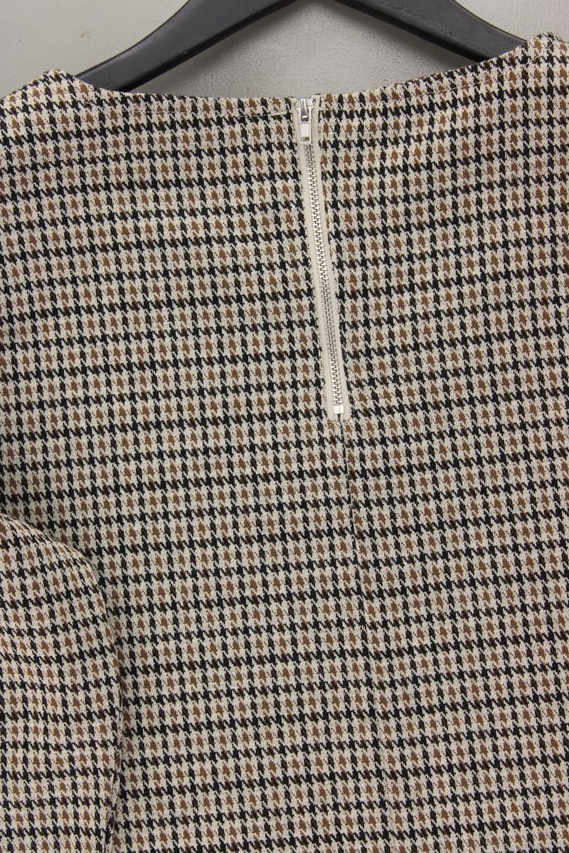 Only Etuikleid Gr. L hahnentritt 3/4 Ärmel braun aus Polyester