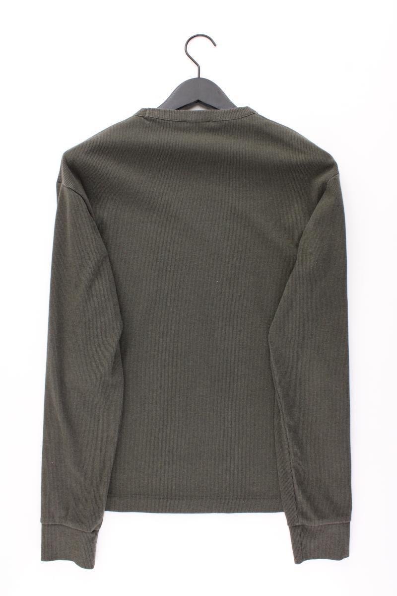 Zara Feinstrickpullover für Herren Gr. M olivgrün