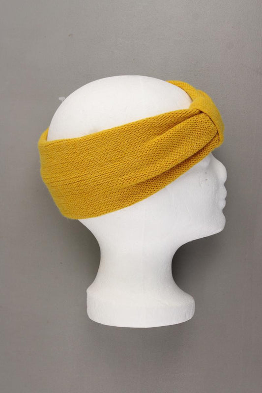 Even & Odd Stirnband neuwertig gelb aus Polyester