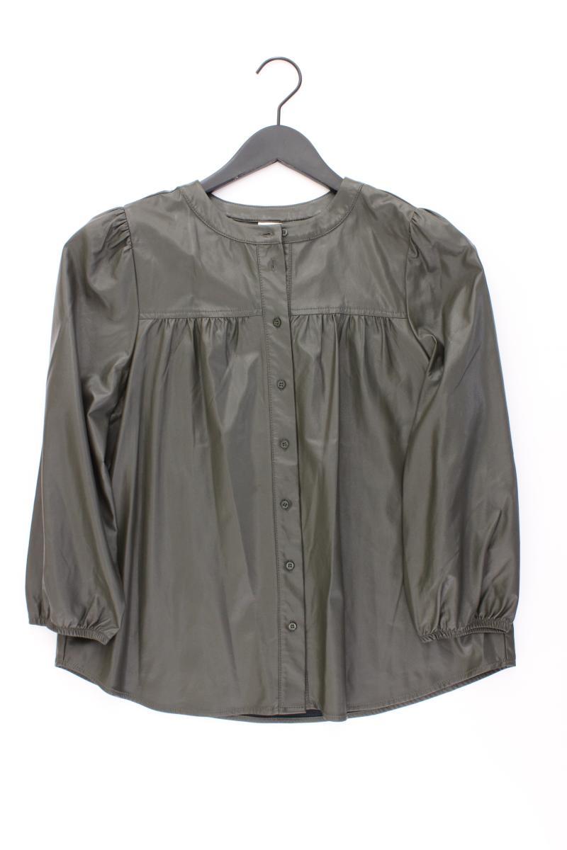 Street One Kunstleder Blouson Gr. 38 neuwertig 3/4 Ärmel olivgrün
