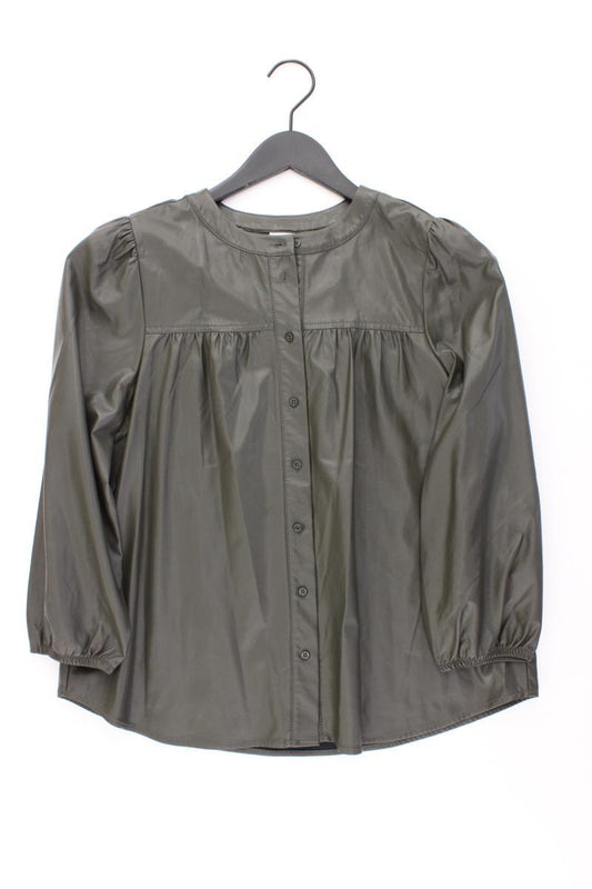 Street One Kunstleder Blouson Gr. 38 neuwertig 3/4 Ärmel olivgrün