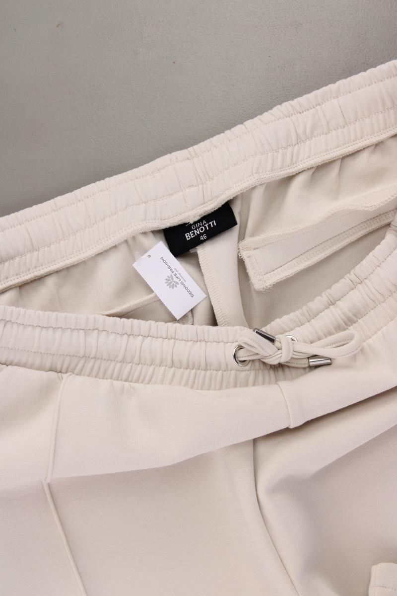 Gina Benotti Stoffhose Gr. 46 neuwertig creme aus Modal