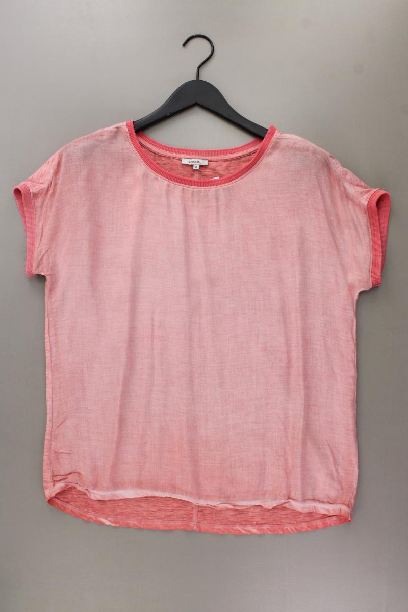 Sandwich_ Kurzarmbluse Gr. XL rosa