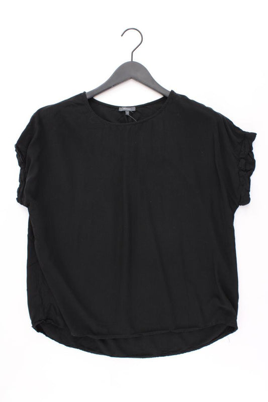 Montego Kurzarmbluse Gr. 44 schwarz aus Viskose
