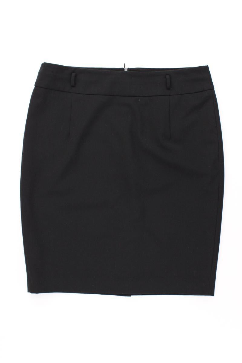 Esprit Bleistiftrock Gr. 38 schwarz aus Polyester