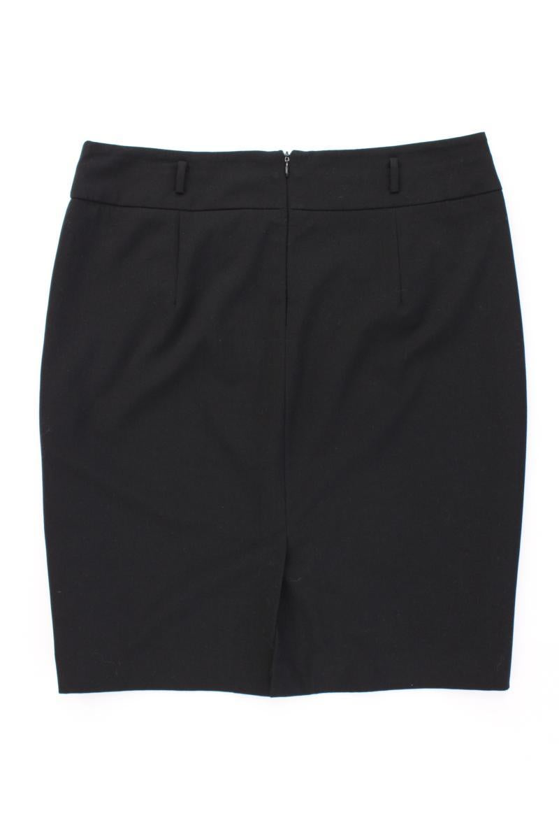 Esprit Bleistiftrock Gr. 38 schwarz aus Polyester