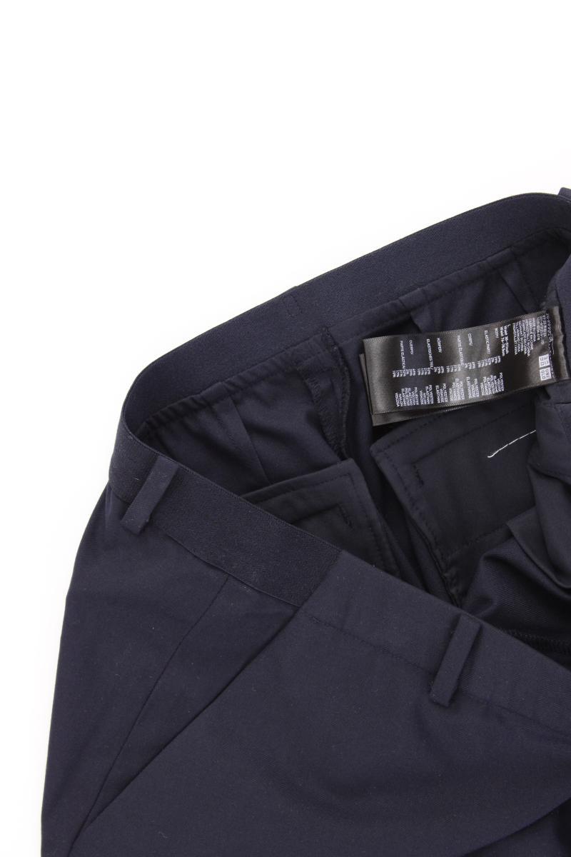 Uniqlo Stoffhose Gr. W30 blau aus Polyester