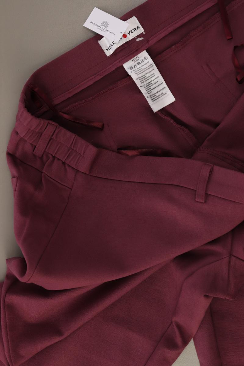 Helena Vera Stoffhose Gr. 50 rot aus Viskose