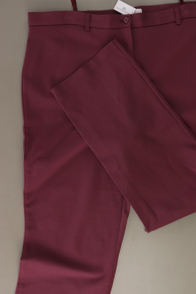 Helena Vera Stoffhose Gr. 50 rot aus Viskose