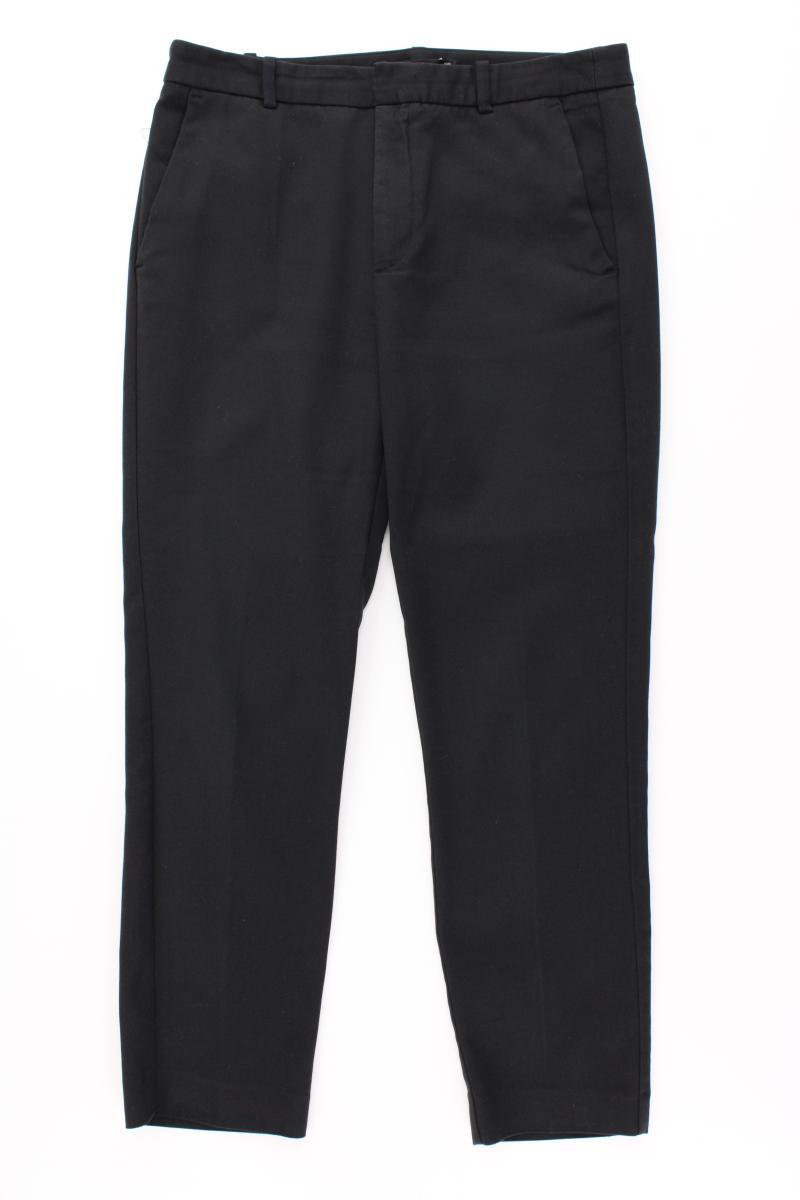 Zara Hose Gr. 38 schwarz aus Baumwolle