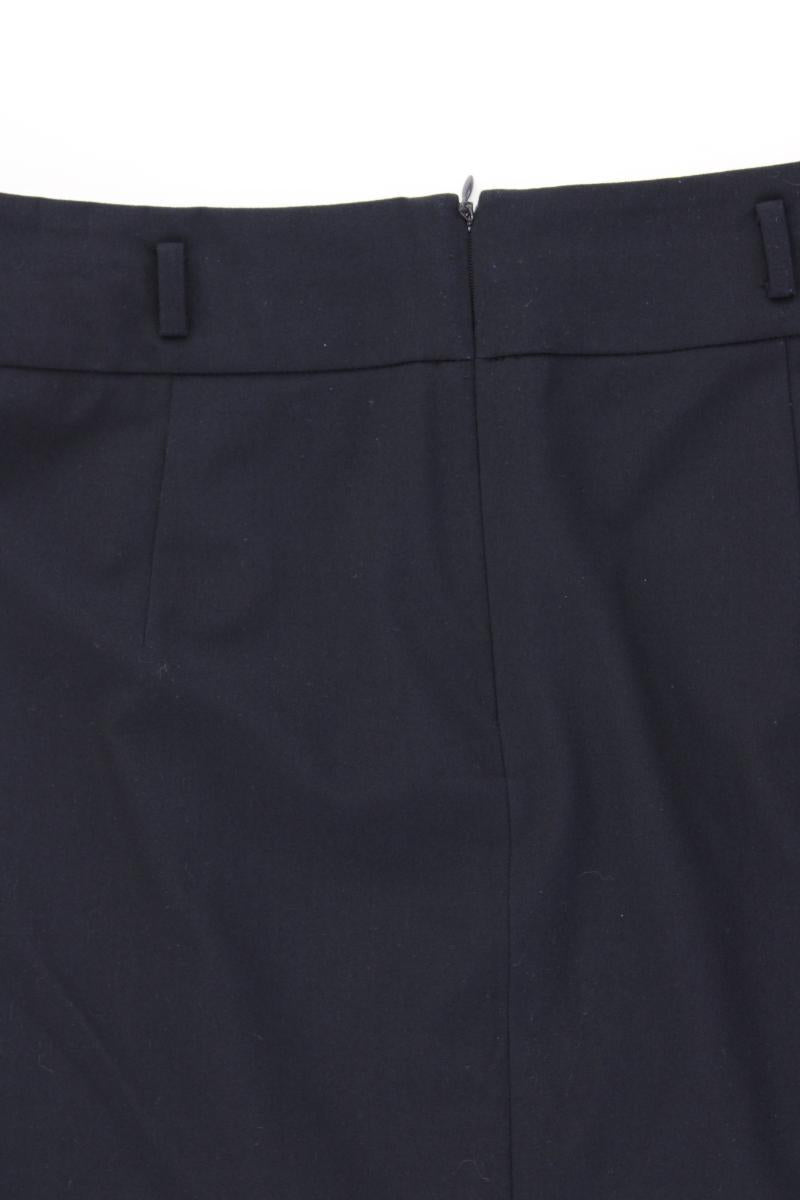 Esprit Bleistiftrock Gr. 38 blau aus Polyester