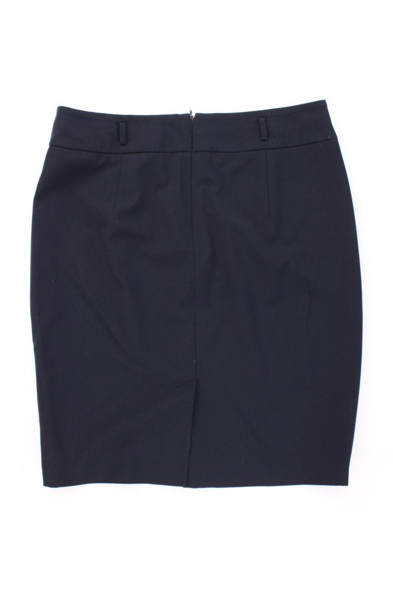 Esprit Bleistiftrock Gr. 38 blau aus Polyester