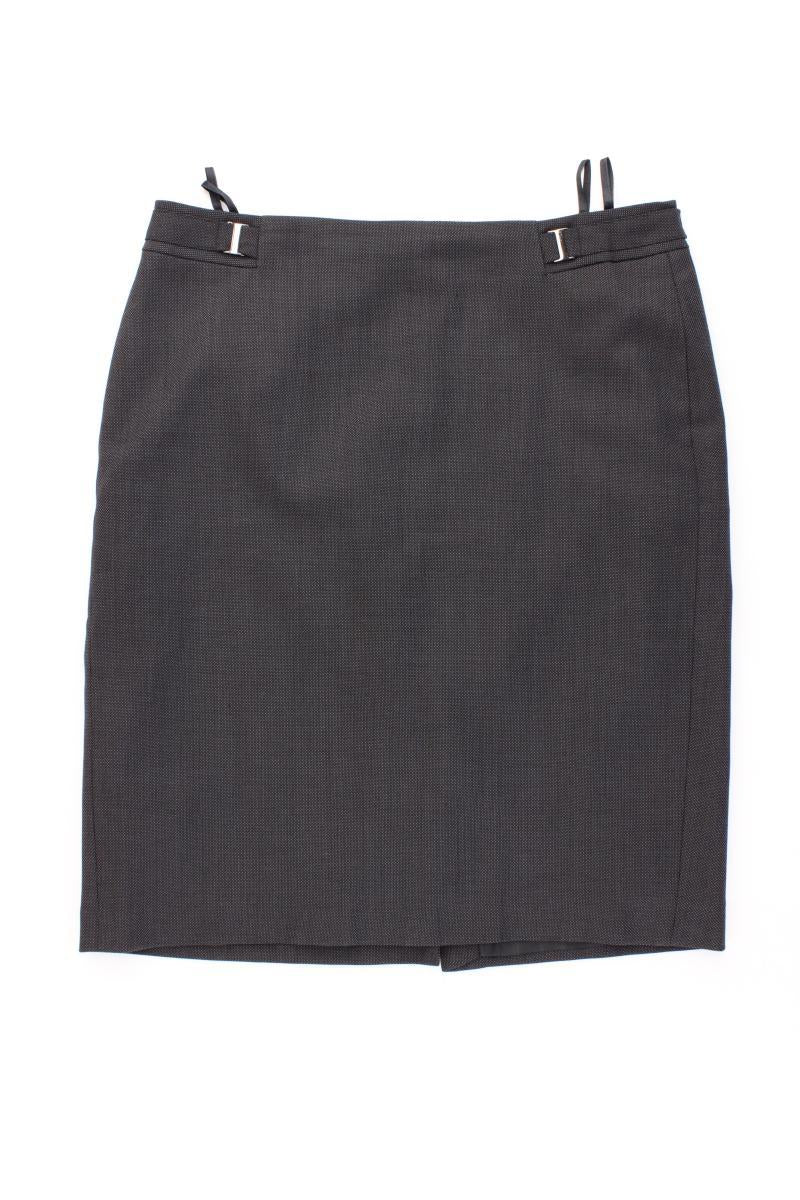 Esprit Bleistiftrock Gr. 38 grau aus Polyester