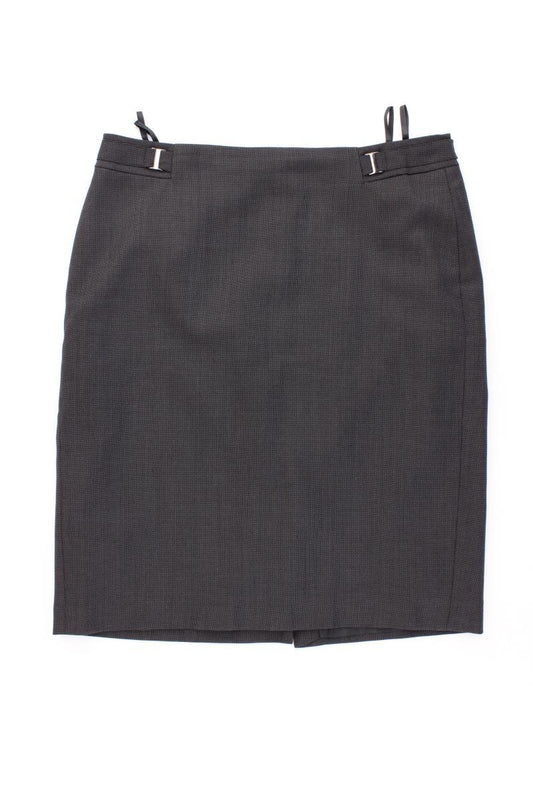 Esprit Bleistiftrock Gr. 38 grau aus Polyester