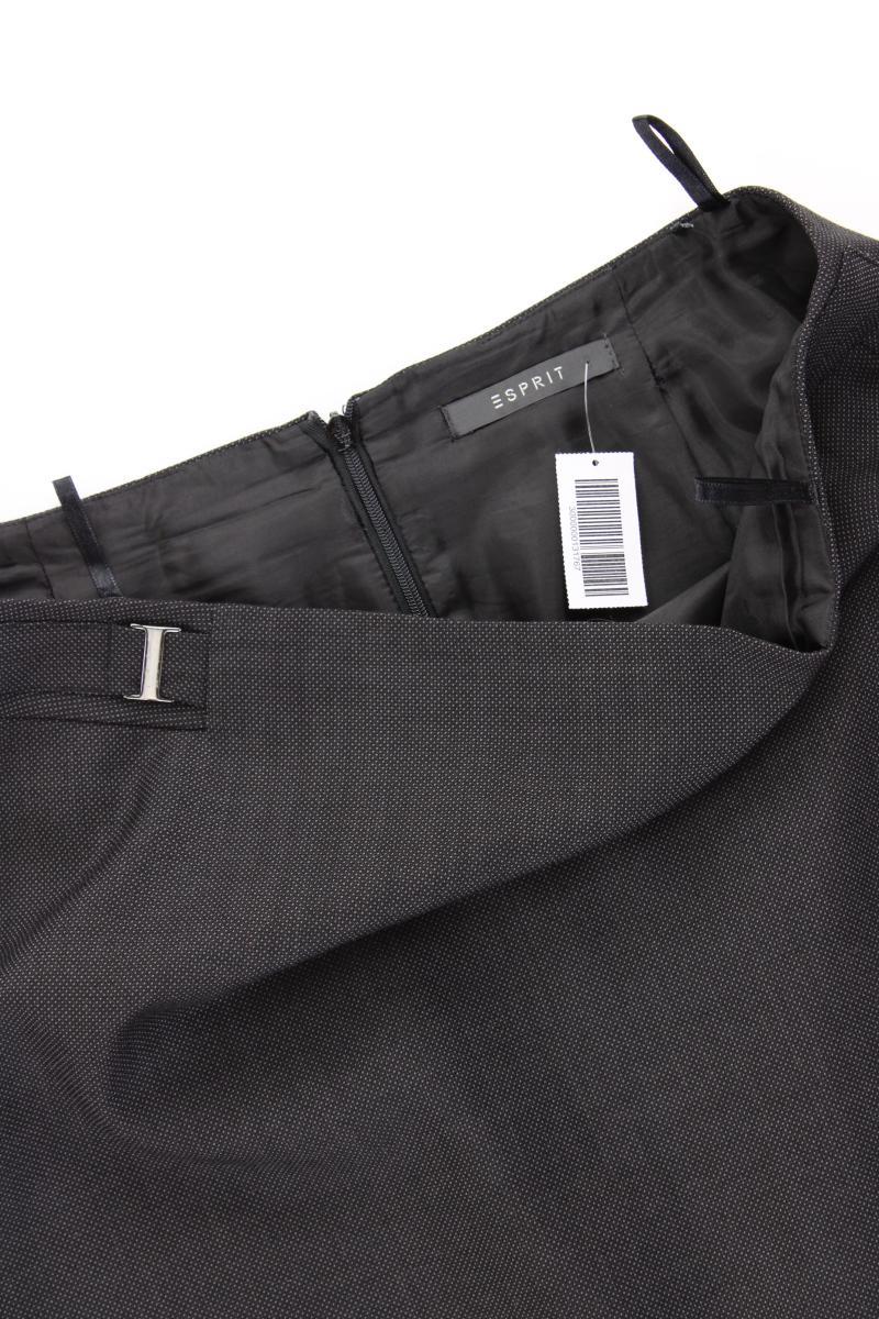Esprit Bleistiftrock Gr. 38 grau aus Polyester