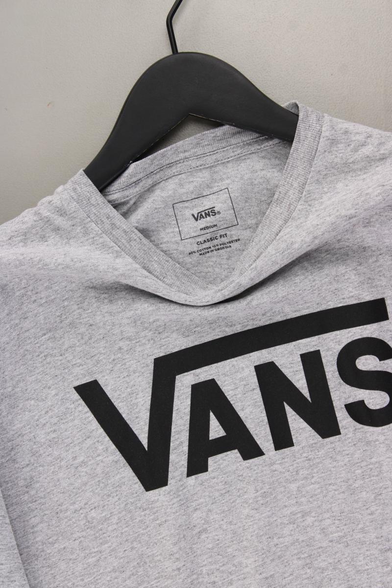 Vans Printshirt für Herren Gr. M Kurzarm grau
