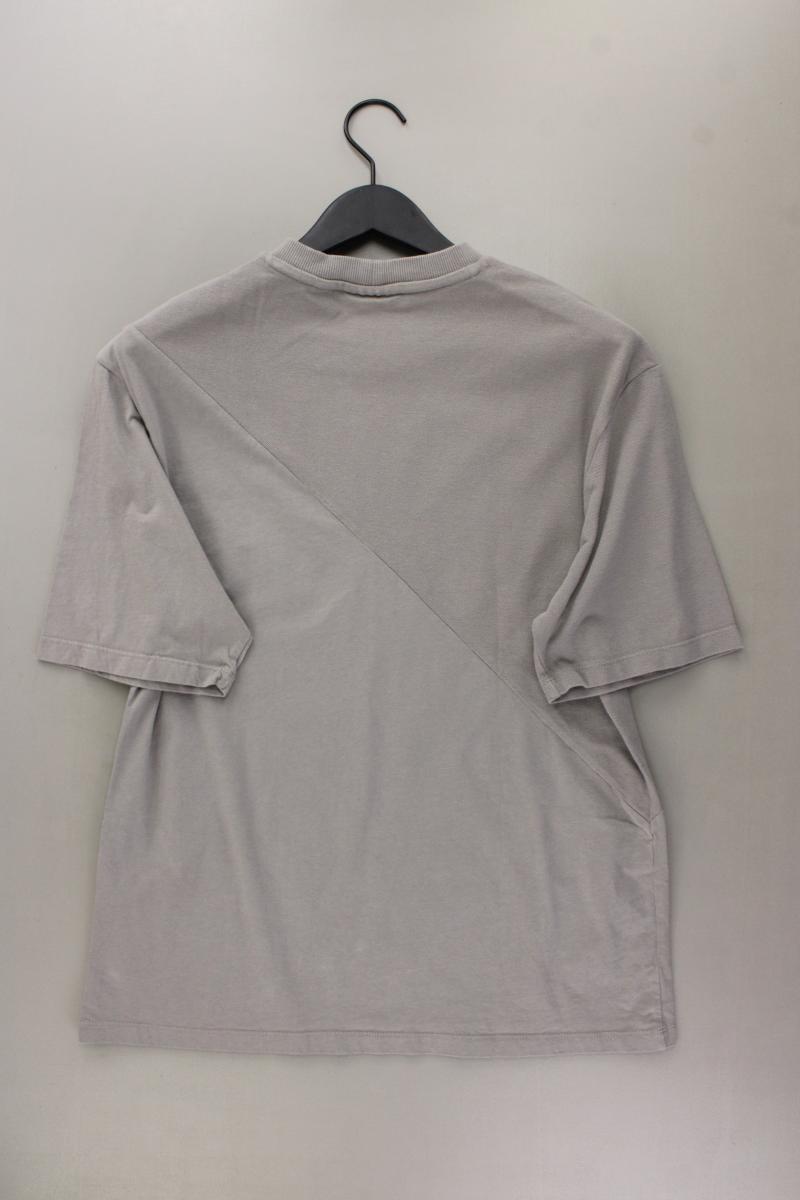 COLLUSION T-Shirt für Herren Gr. S neuwertig Kurzarm grau aus Baumwolle