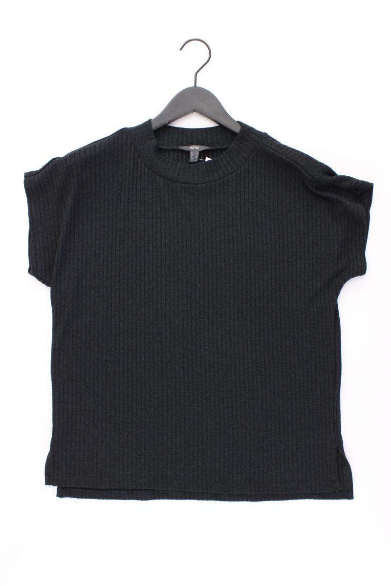 Esprit T-Shirt Gr. L Kurzarm schwarz aus Viskose