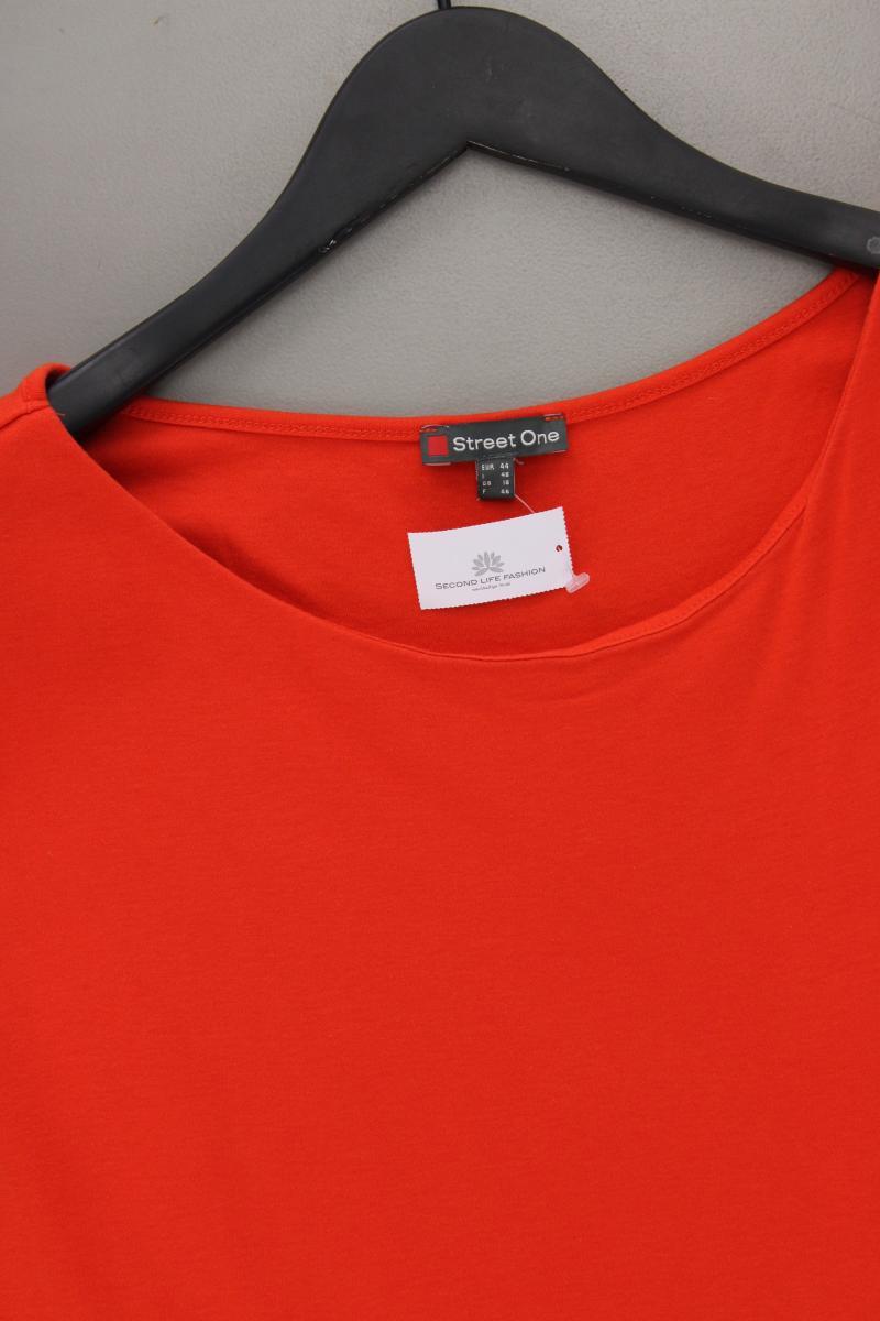 Street One Trägertop Gr. 44 neuwertig orange aus Baumwolle