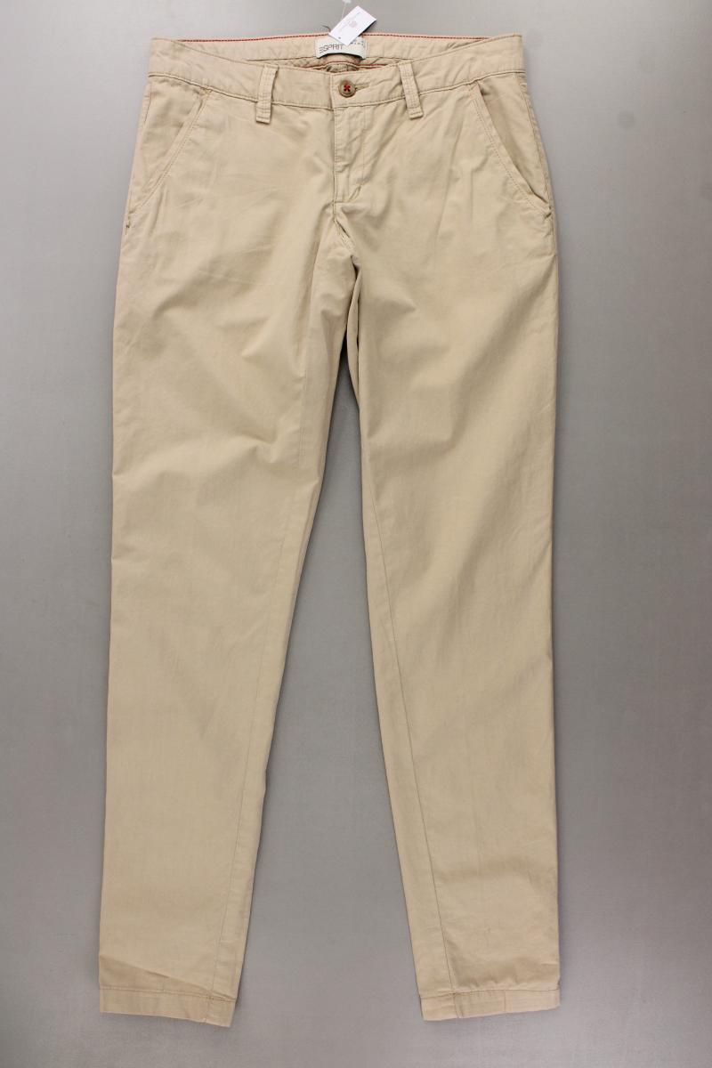 Esprit Chinohose Gr. 34 braun aus Baumwolle