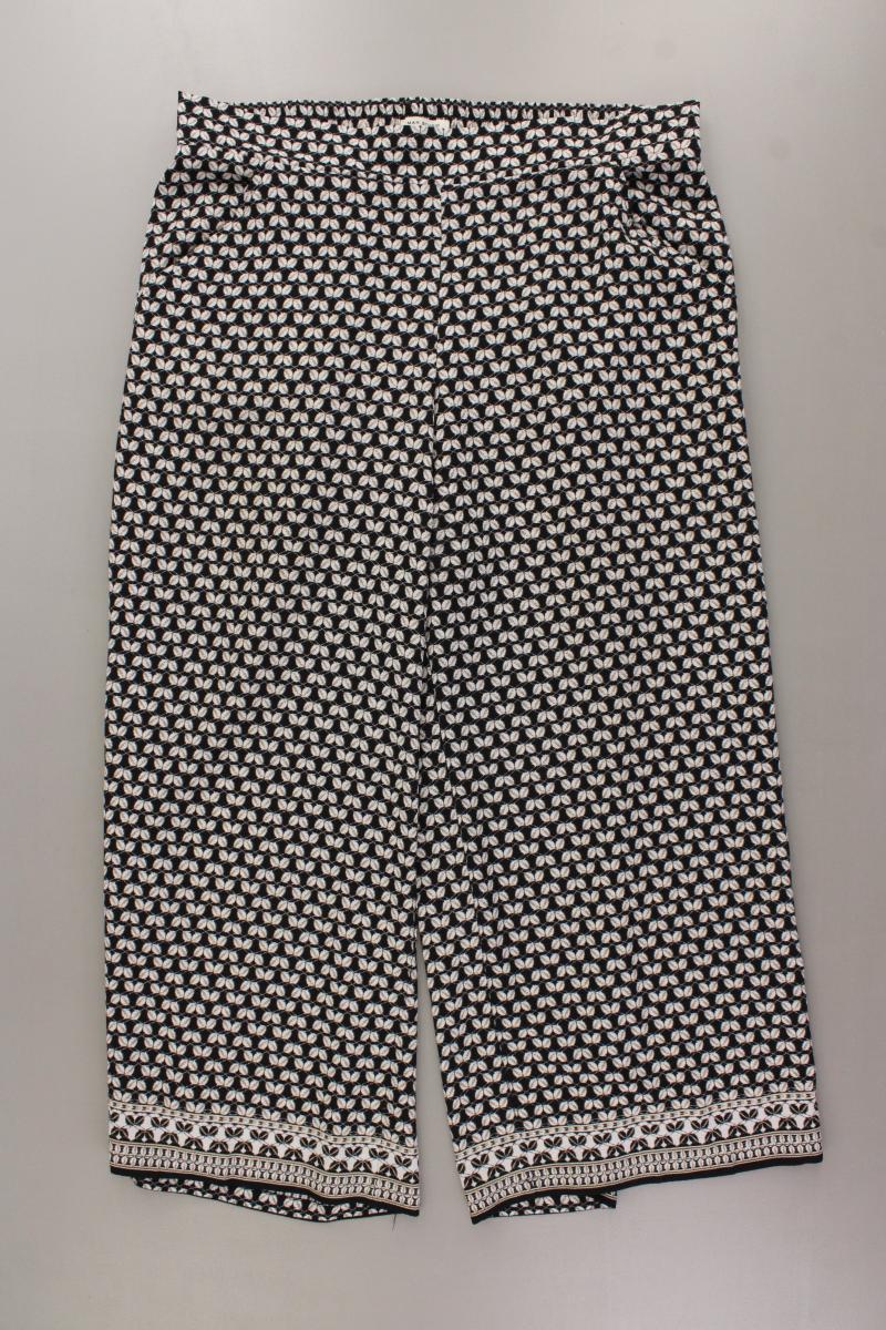 MAX STUDIO 7/8 Hose Gr. XL geometrisches Muster grau aus Polyester